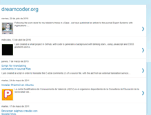 Tablet Screenshot of dreamcoder.org